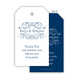 Ornate Scroll Hanging Gift Tags with Organza Bags Image 4 of 9
